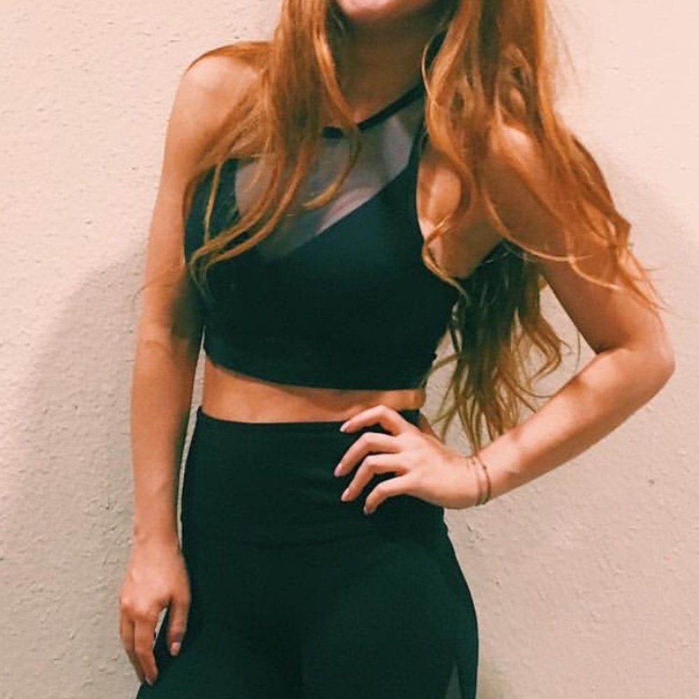 Beyond Yoga “ommbre mesh” bra